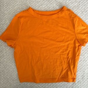 TARGET wild fable cropped short sleeve top